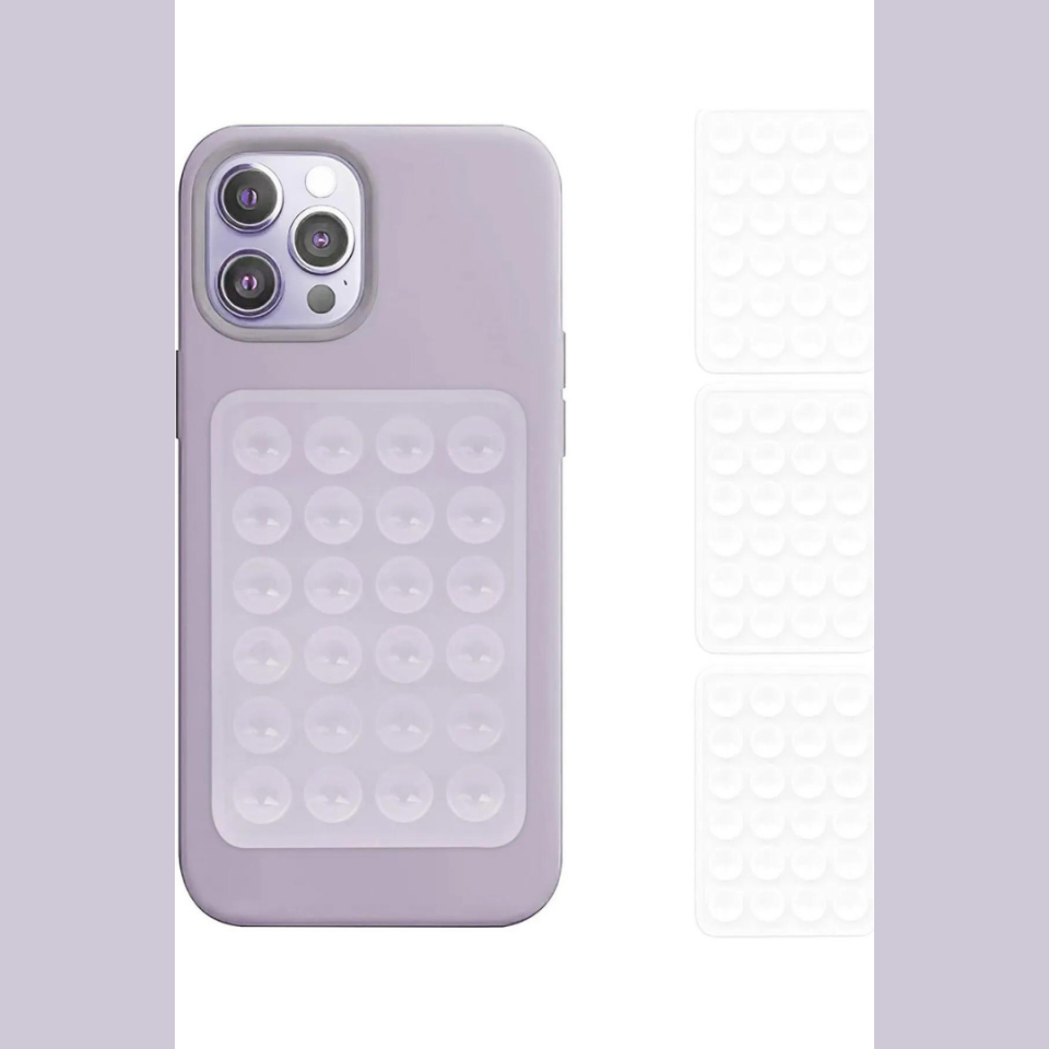 Ahtapot Vantuzlu Telefon Tutucu Şeffaf Renk